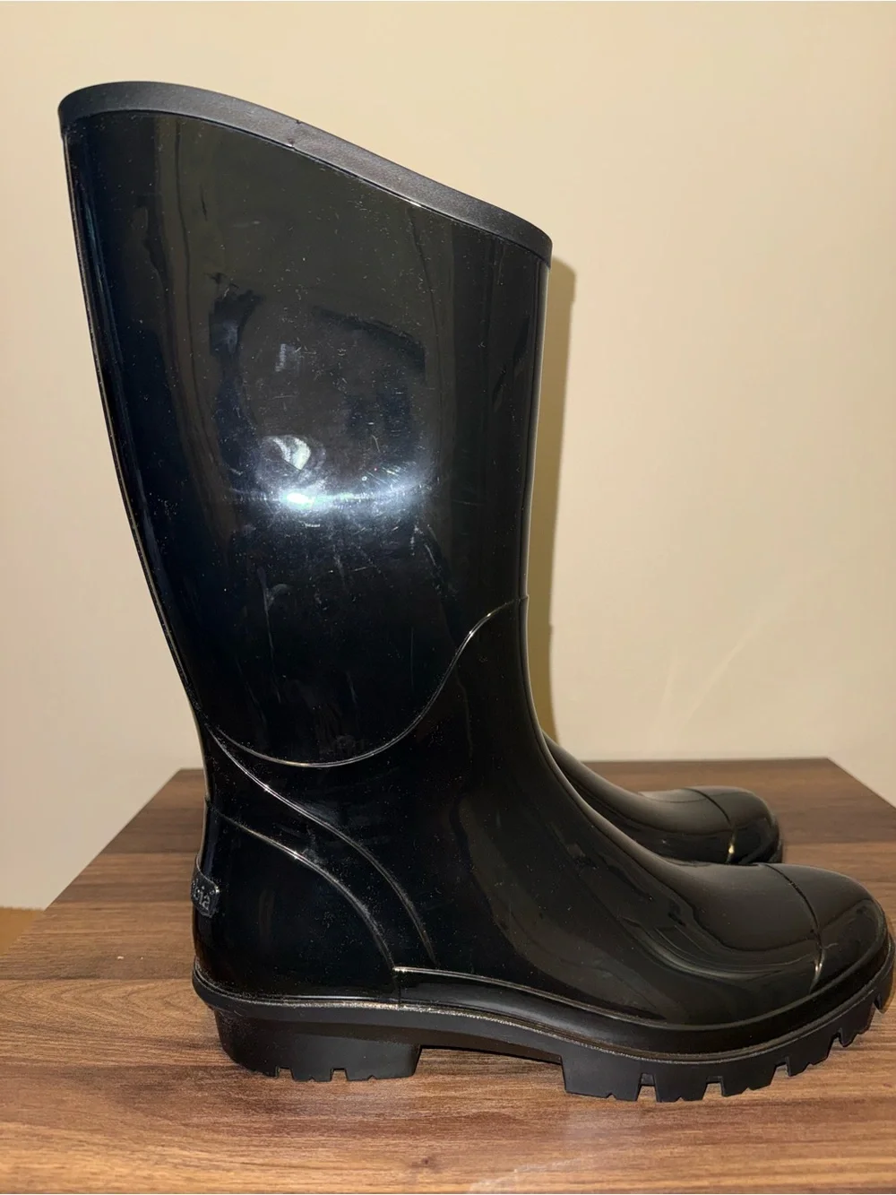 Columbia Black tall rain boots women’s size 10